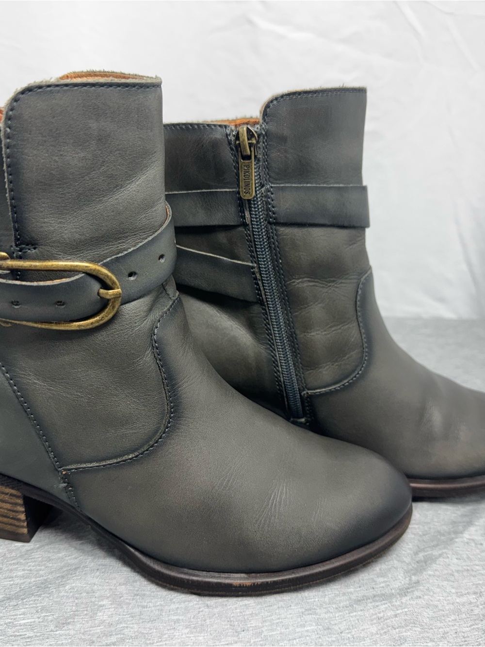 Pikolinos Baqueira W9M-8563 Leather Ankle Boots – EU 38 / US 7.5–8